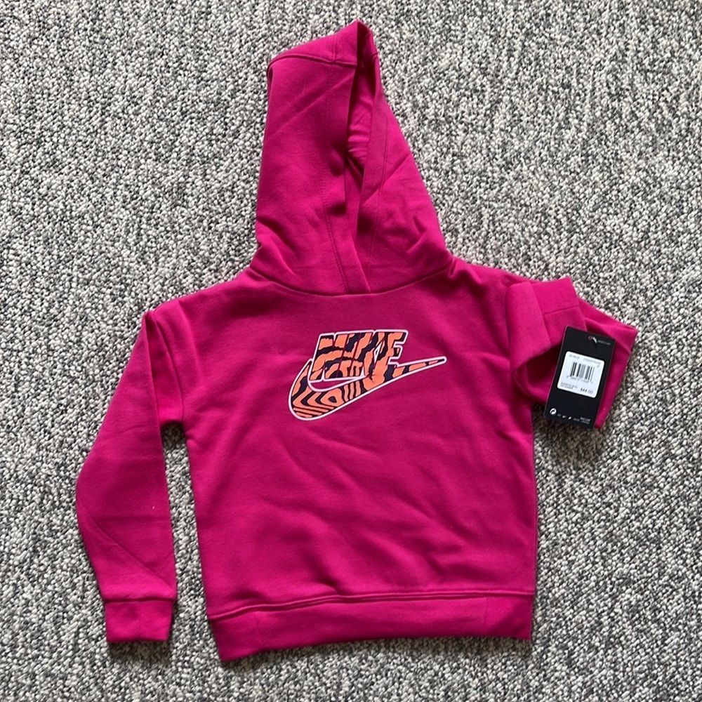 Girls Nike Toddler Zebra Pullover Hoodie-VARIOUS Sizes